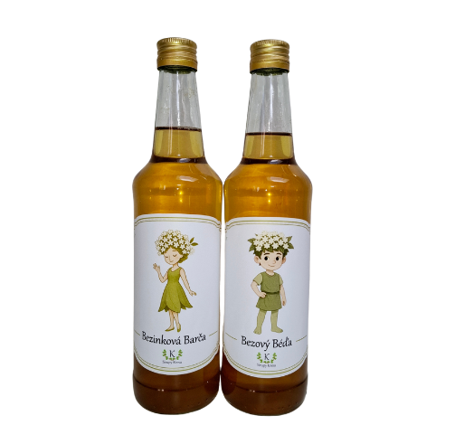 Bezinkový sirup dětský - Edice: Bezový Béďa