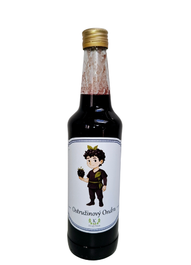 Ostružinový sirup dětský - Edice: Ostružinový Ondra