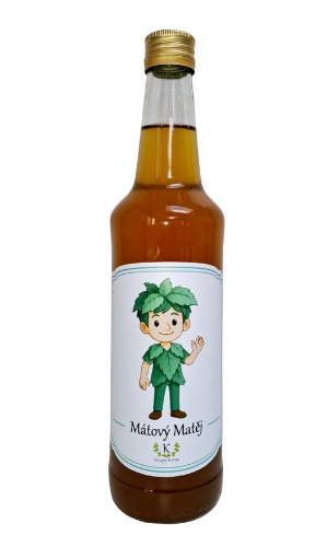 Mátový sirup dětský - Edice: Mátová Maruška