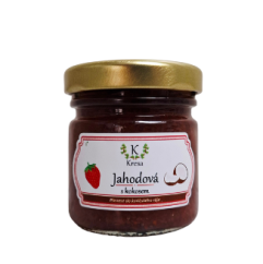 Jahodová s kokosem - degustační vzorek