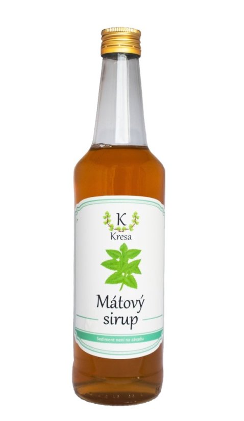 Mátový sirup