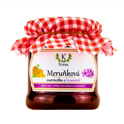 Meruňková s levandulí