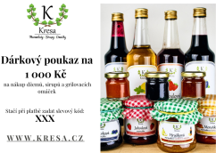 Dárkový poukaz 1 000 Kč - klasický