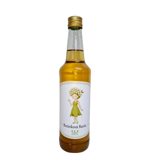 Bezinkový sirup dětský - Edice: Bezový Béďa