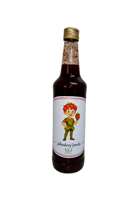 Jahodový sirup