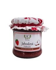 Jahodová s kokosem