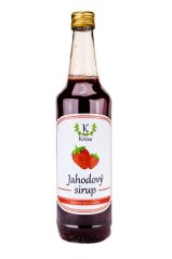 Jahodový sirup