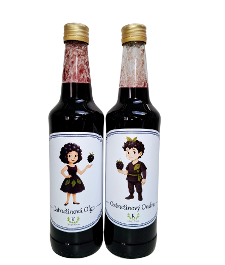 Ostružinový sirup dětský - Edice: Ostružinový Ondra